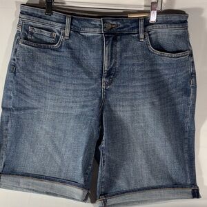 NYDJ Women's Boyfriend Denim Shorts in Blue